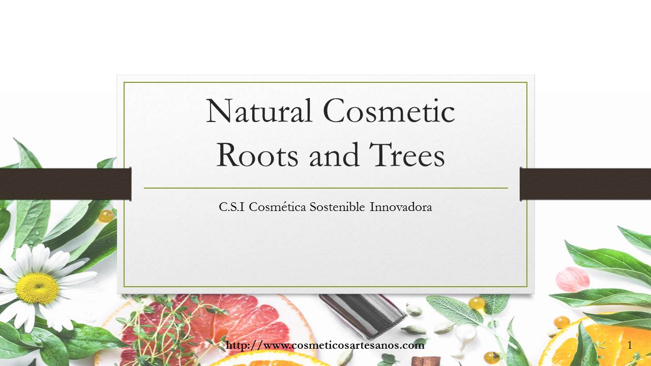 Cósmetica natural y Sostenible